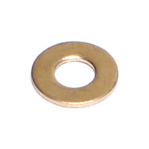 Midwest Fastener Flat Washer, For Screw Size #8 , Brass 100 PK 03901 - main